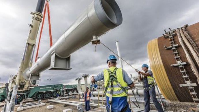 Газпром оголосив про завершення будівництва Північного потоку-2