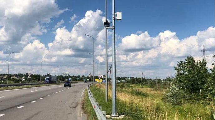 Еще 20 камер автофиксации нарушений ПДД появились на украинских дорогах