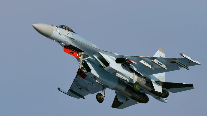 В России разбился самолет Су-35