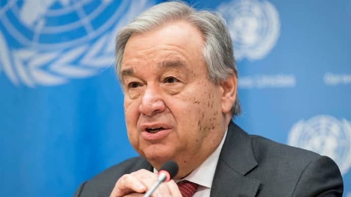 UN Secretary-General condemns Russia's large-scale missile attack on Ukrainian cities