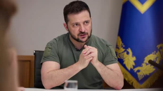 Zelenskyy: I see no need to mobilise half a million people