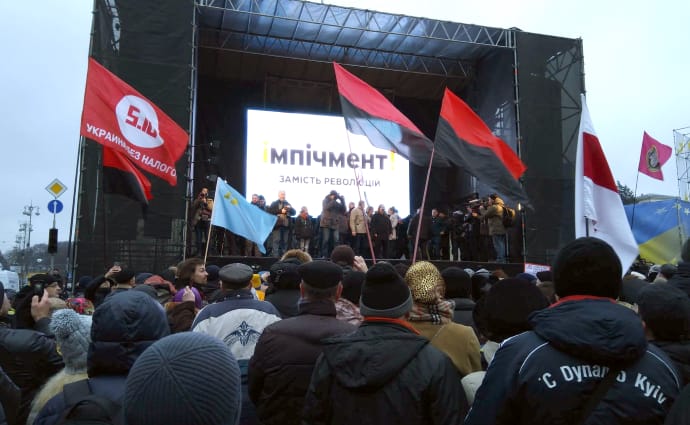 Свободу Мише. Как проходил Марш за импичмент без Саакашвили