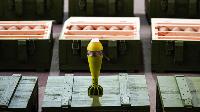 Ukraine launches production of upgraded mortar bombs in one of NATO member countries