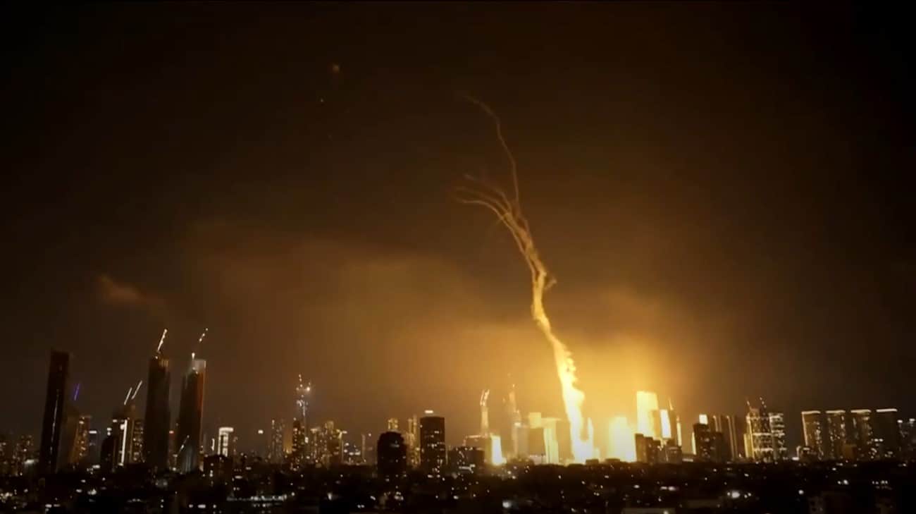 Media: States helped Israel to knock down Iranian missiles
