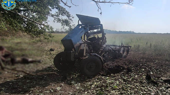 На Херсонщине погиб тракторист: подорвался на российской мине 