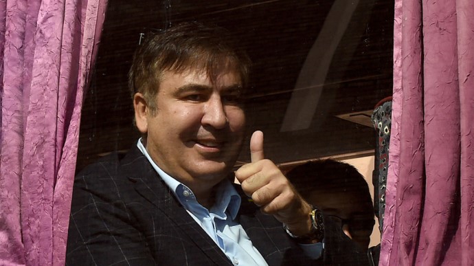 Saakashvili suggests he would support Zelensky if he were in Ukraine now