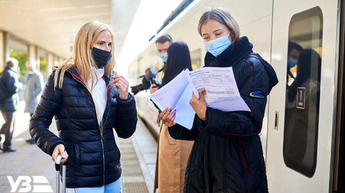 За день в украинские поезда не пустили почти 2 сотни пассажиров: нет сертификата вакцинации