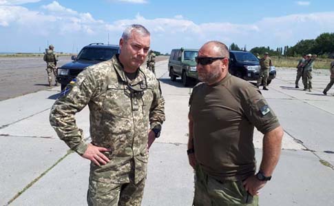 Наєв і Ярош обговорили участь бійців Української добровольчої армії в лавах ЗСУ