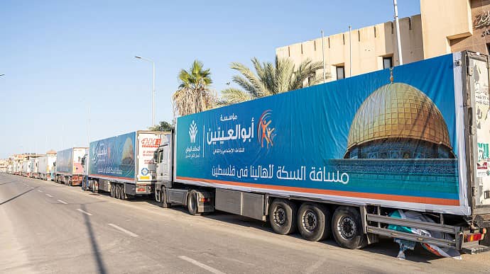 До кордону з Сектором Гази рухаються конвої з гуманіторною допомогою – ЗМІ