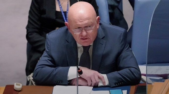Russia's UN Representative falsely claims at Security Council meeting that Ukraine's air defence equipment caused Dnipro tragedy
