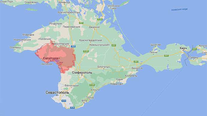 Два безпілотники атакували військову частину в Криму – росЗМІ