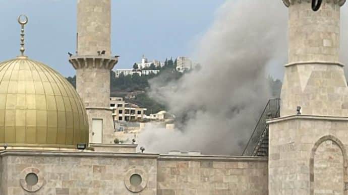 Ракета ХАМАС впала поряд з мечеттю Кадирова в Ізраїлі