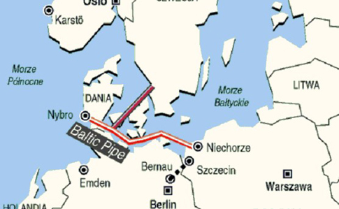 Польща і Данія домовилися про газогін у Балтійському морі 