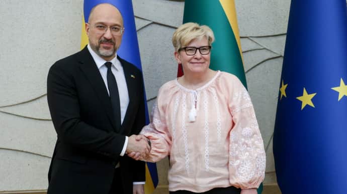 Ukrainian PM visits Lithuania