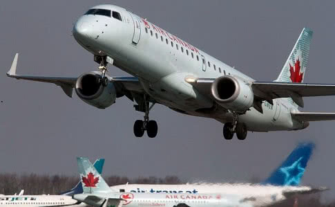 Air Canada прекратила летать в США