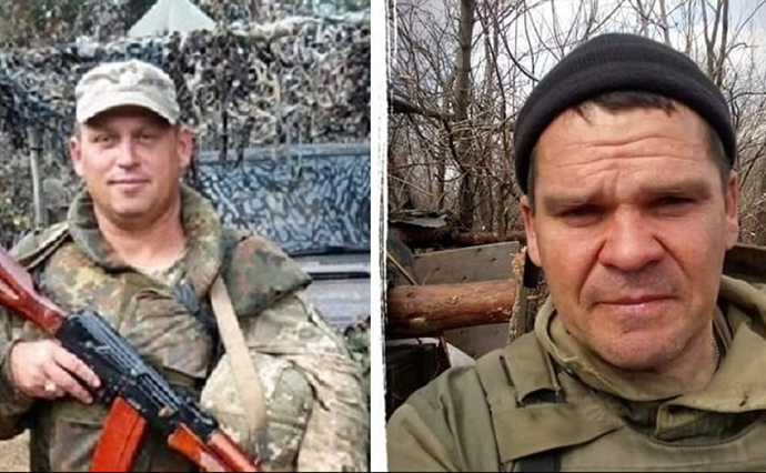 Названы имена двух погибших на Донбассе военных