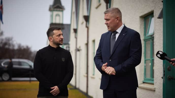 Zelenskyy meets with Iceland's PM