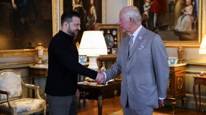 King Charles III meets with Zelenskyy – photo | Ukrainska Pravda