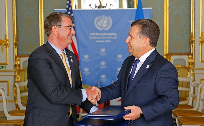 Міноборони України і США підписали угоду про співпрацю на 5 років