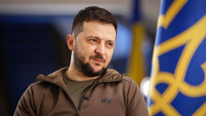 Ukrainians under their blue and yellow flag are the reason murderers are not marching through Europe, Zelenskyy tells Pope