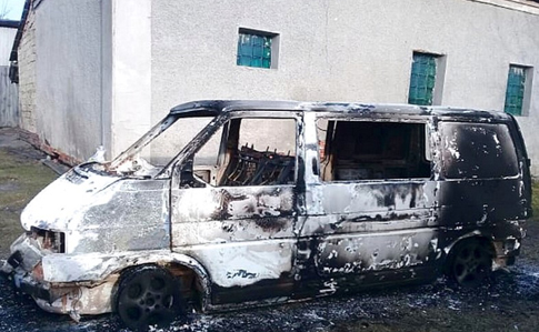 Священнику ПЦУ спалили авто, підозрює - через релігійний конфлікт 