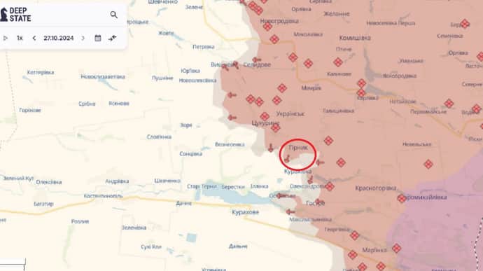 DeepState: Місто Гірник на Донеччині, з якого транслювали українське ТБ, окупували росіяни