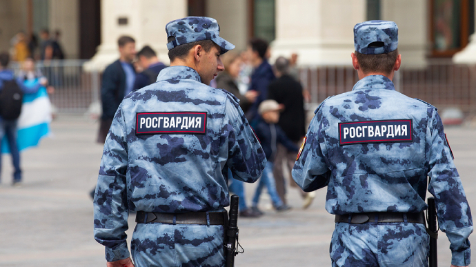 Russian National Guard detains more than 50 Ukrainians, allegedly due to their ties with Security Service of Ukraine