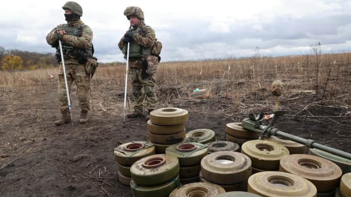 International partners have allocated over US$700 million for humanitarian mine action projects in Ukraine