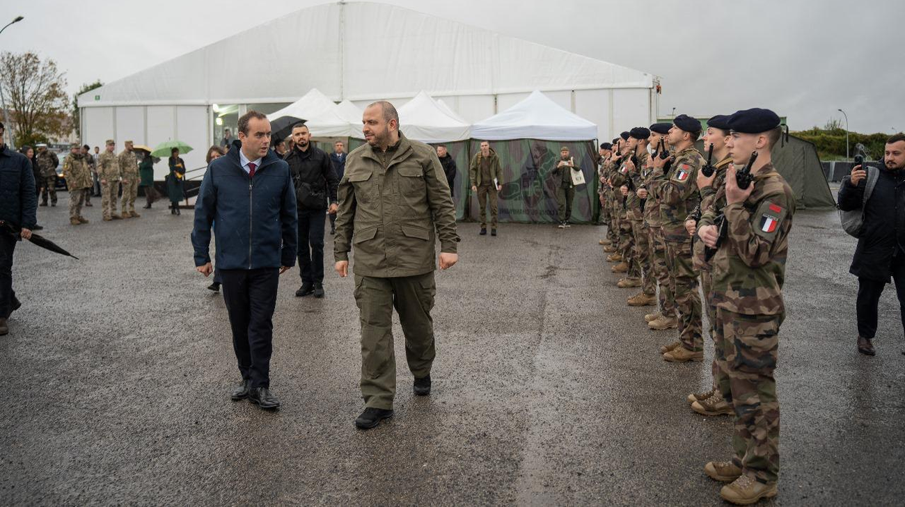 Ukraine's defence minister and his French counterpart discuss cooperation in arms and ammunition production