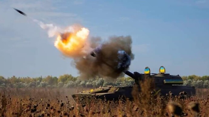 Ukrainian Armed Forces destroy 4 Russian ammunition dumps and 6 tank wagons in southern Ukraine
