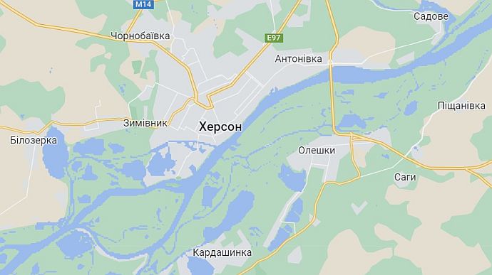 Через обстріл Херсонського порту нафтопродукти витекли у Дніпро