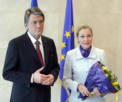 Ферреро-Вальднер була прихильною до українського президента